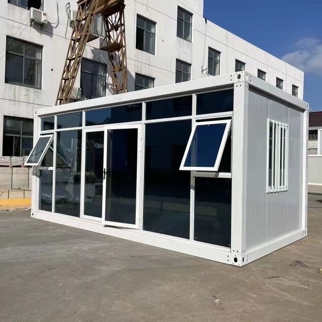 语森忆集装箱移动房简易屋幕墙隔离玻璃房房彩钢钢结构房可住活动阳光