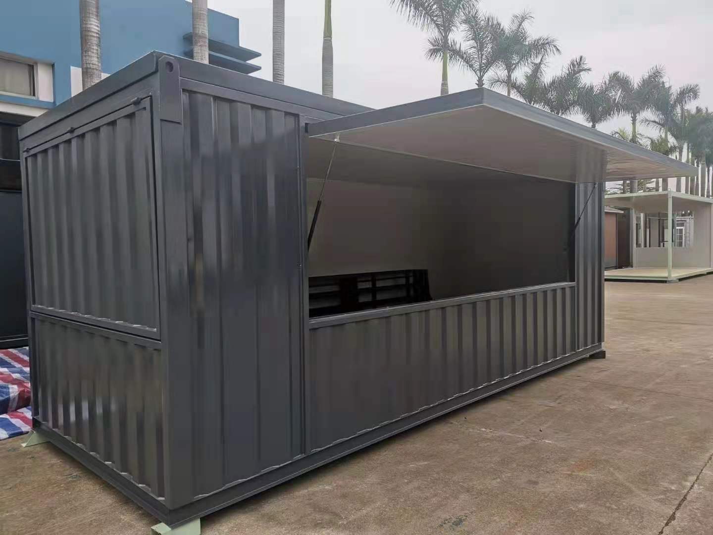 简易住人集装箱活动板房子移动房组装民宿豪华临建房货柜屋岗亭